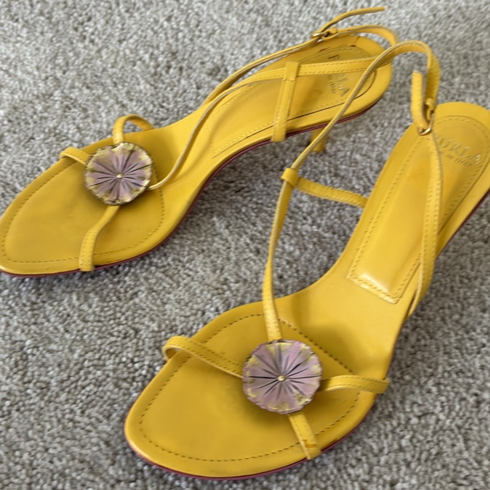 Original Furla heel slingbacks